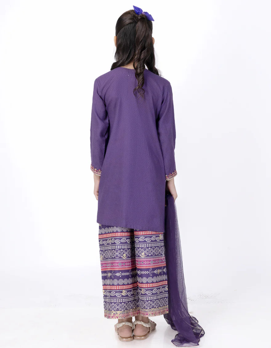 3pc Purple Suit