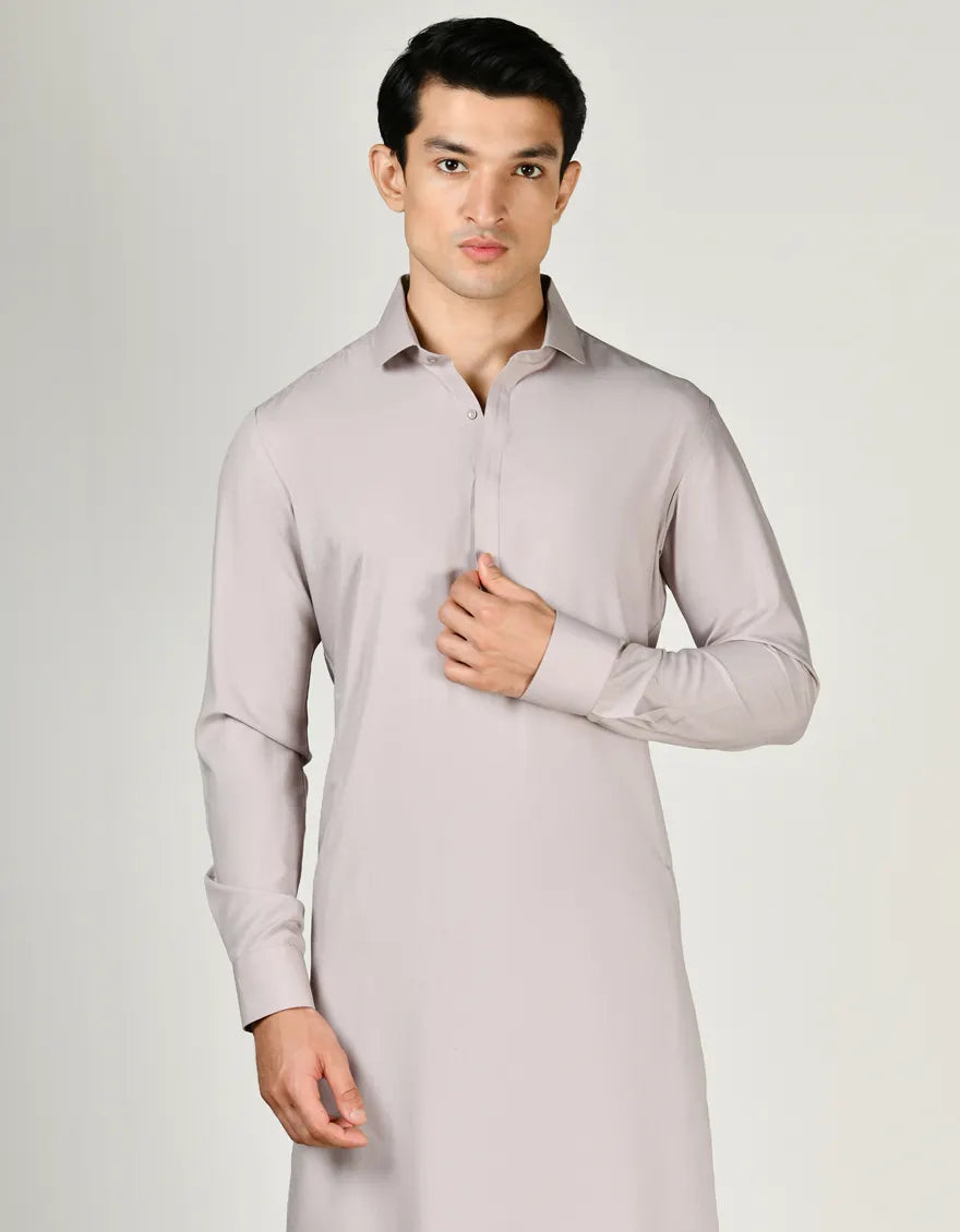 Tea Pink Blended Kameez Shalwar