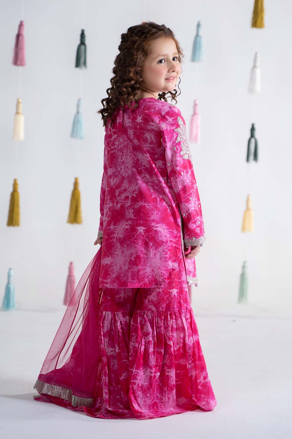 3pc Pink Printed Lawn Suit