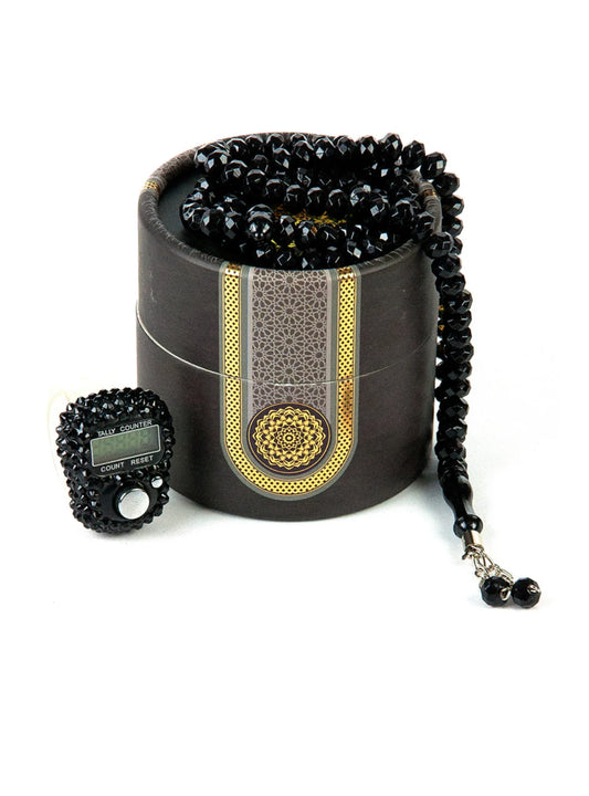 Black Zikr Counter Gift Set