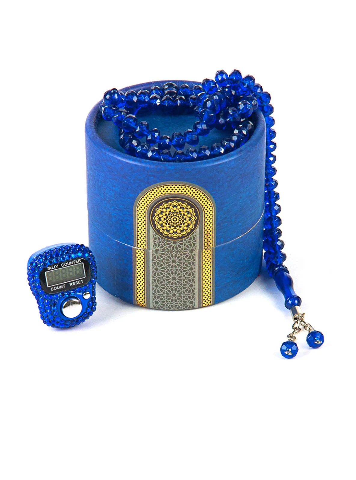 Blue Zikr Counter Gift Set