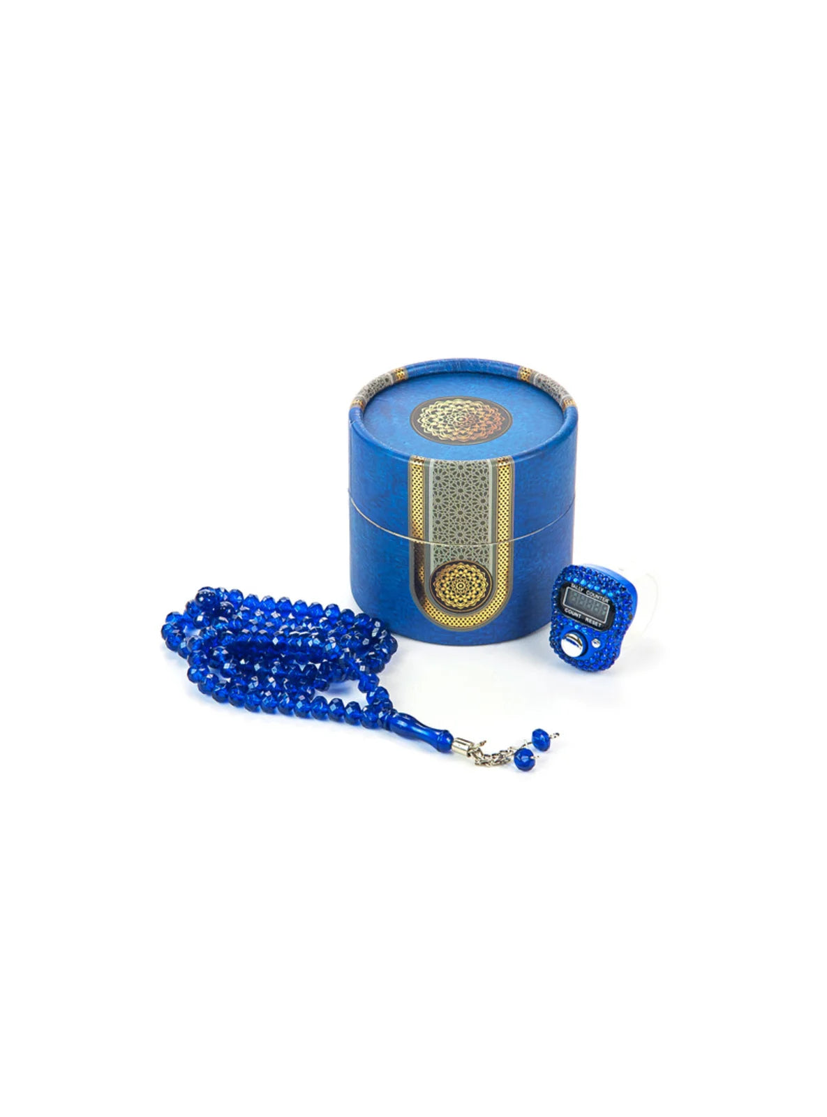 Blue Zikr Counter Gift Set